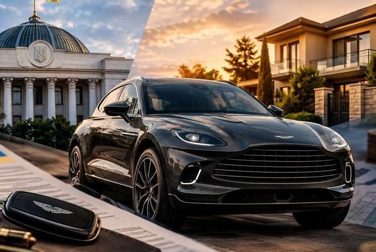 У тещі нардепа Олега Мейдича виявили елітний Aston Martin